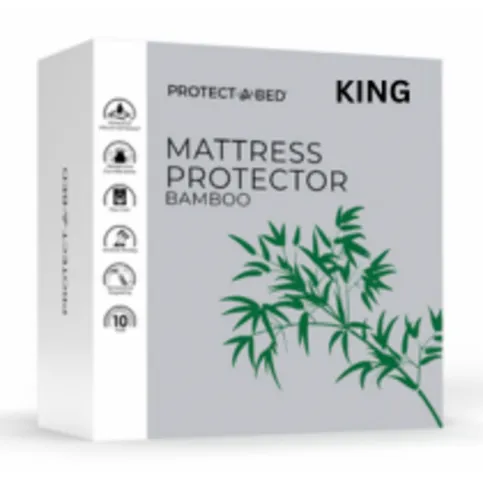 2 IN 1 Mattress Protector Bamboo - KING 