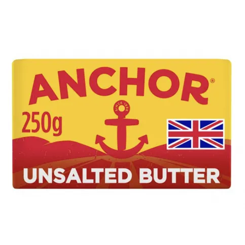 Anchor Unsalted Block Butter 250g