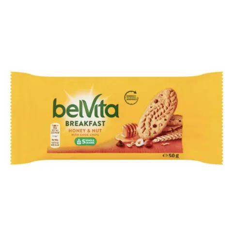 Belvita Breakfast Biscuits Honey And Nuts 50g