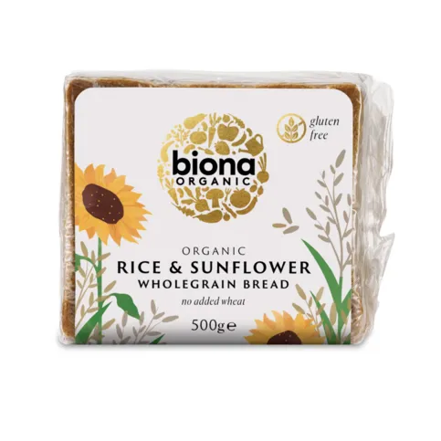 Biona Organic Sunflower Bread 500g