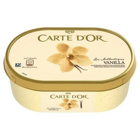 Carte Dor Vanilla Ice Cream 1000ml
