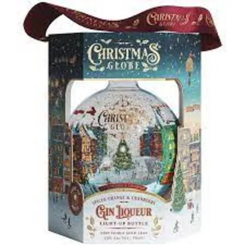 Christmas Globe Spiced Orange & Cranberry Gin Liqueur 70cl