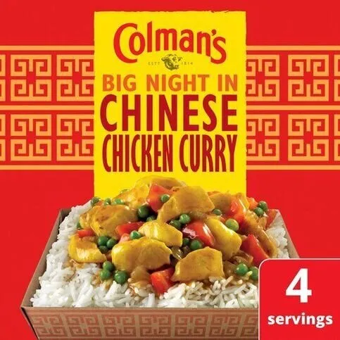 Colmans Chinese Chicken Curry Mix 47g