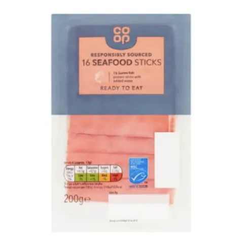 Co-op 16 Seafood Sticks 200g