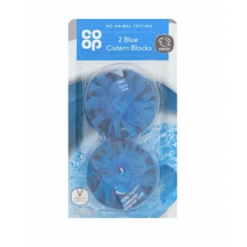 Co-op Blue Cistern Blocks 2 x 45g