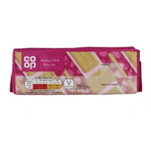 Co op Malted Milk Biscuits 200g