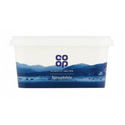 Co-op Slightly Salted Spreadable 500g
