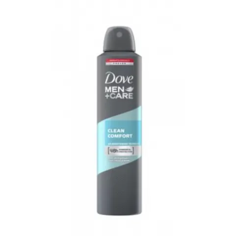 Dove Men+Care Clean Comfort Aerosol Antiperspirant Deodorant 250 ml