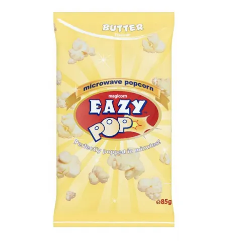 Eazypop Microwave Popcorn Butter 100g