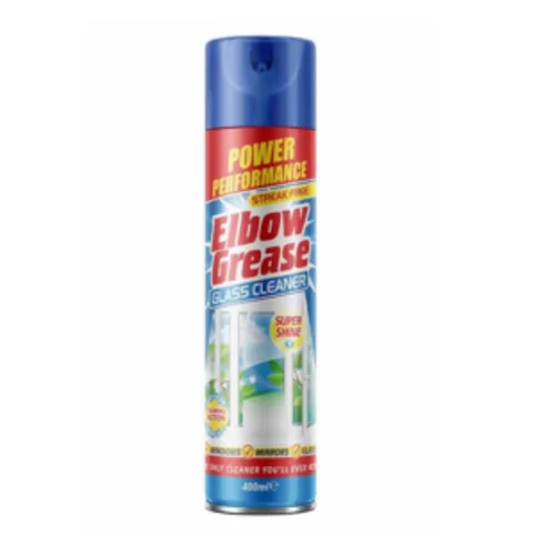 Elbow Grease Glass Cleaner Aerosol 400ml
