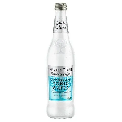 Fever Tree Refreshingly Light Mediterranean Tonic Water 500ml