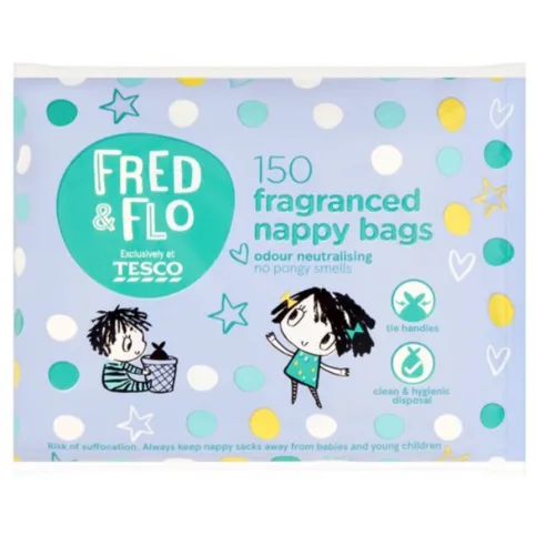 Fred & Flo 150 Nappy Bags