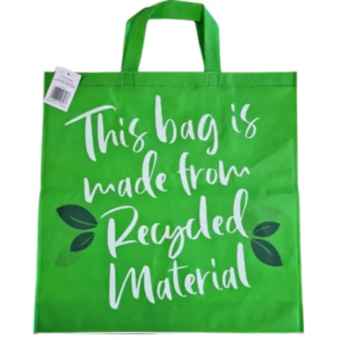 Green Recycled Non-Woven Shopping Bag