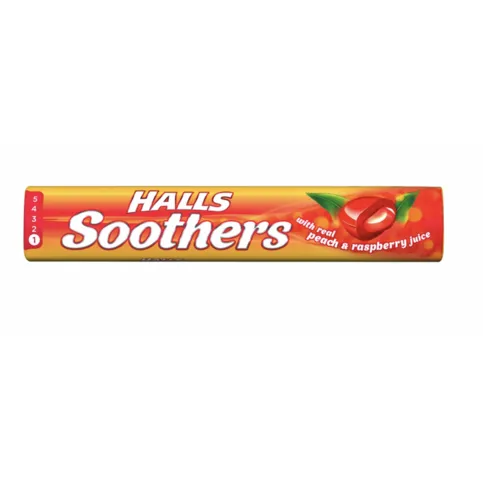 Halls Soothers - Peach & Raspberry