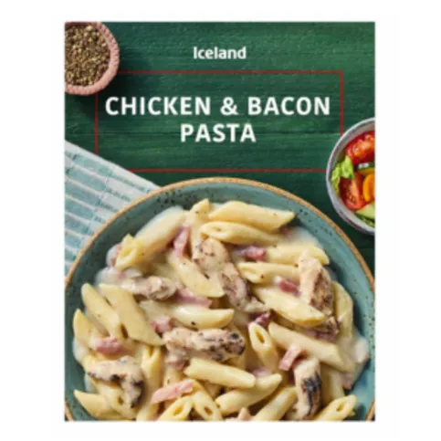 Iceland Chicken & Bacon Pasta 400g