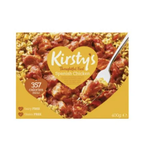 Kirstys Spanish chicken with brown rice 400g