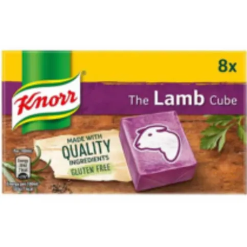 Knorr Stock Cubes Lamb 8pk