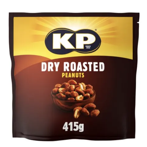 Kp Dry Roasted Peanuts 415G
