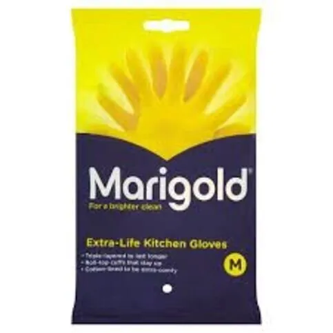 Marigold Rubber Gloves (M)