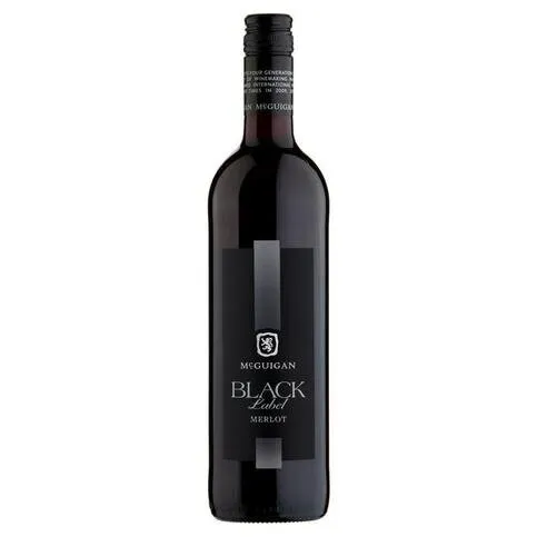 McGuigans Black Label Merlot 75cl