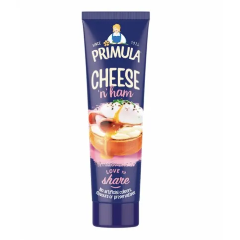 Primula Cheese Spread With Ham 150G Tube