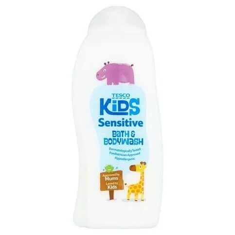Tesco Kids Sensitive Bath & Bodywash 500ml