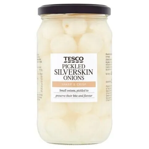 Tesco Pickled Silverskin Onions 690g