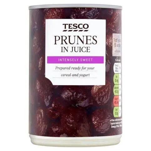 Tesco Prunes in Juice 410g
