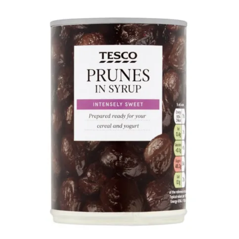 Tesco Prunes In Syrup 420G