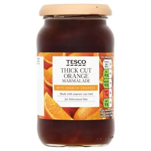 Tesco Thick Cut Orange Marmalade 454g