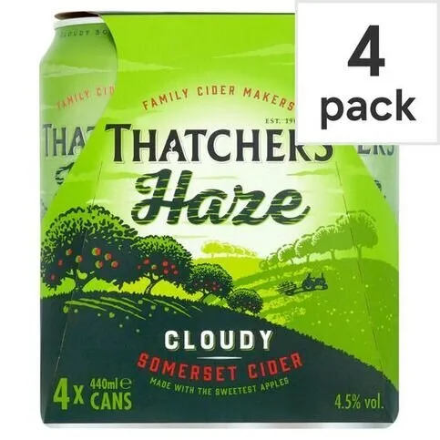 Thatchers Haze Cider 4 pack
