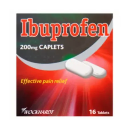 Wockhardt Ibuprofen 200mg Caplets